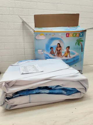 Piscina Hinchable Intex con Toldo Desmontable