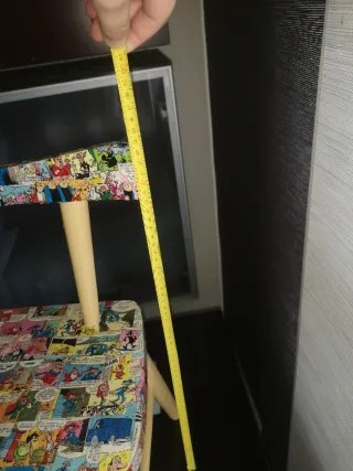 Silla infantil decorada