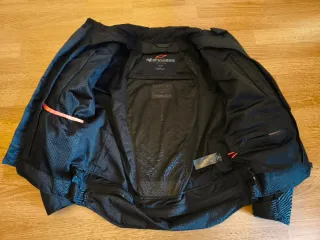 Chaqueta Moto Alpinestars Negra y Azul talla M