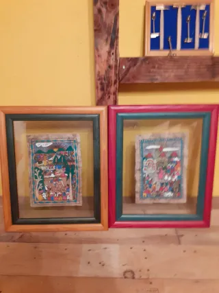 Cuadros Mexicanos Pintados Madera