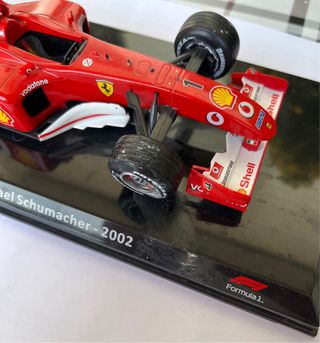 Modellino Ferrari F2002 - Michael Schumacher 2002