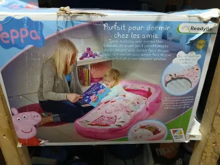 Saco dormir hinchable Peppa Pig niña