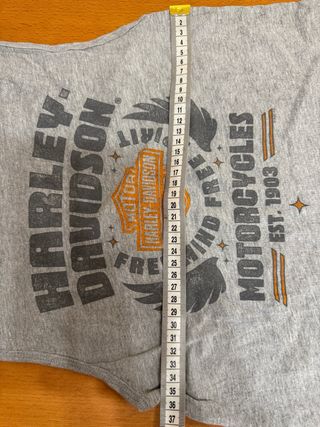 Camiseta sin mangas Harley-Davidson gris