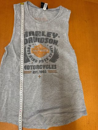 Camiseta sin mangas Harley-Davidson gris