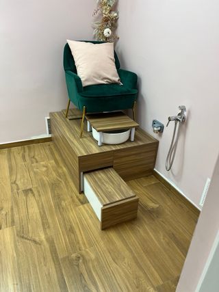 Tarima pedicura estética
