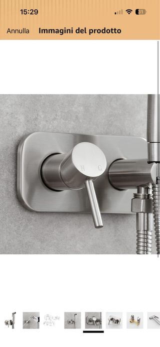 Doccetta Bidet Cromata