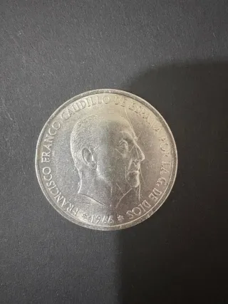 Monedas antiguas España 1966 Francisco Franco