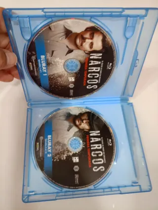 Narcos Blu-ray Primera Temporada Netflix