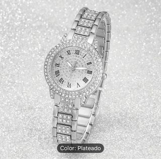 Set Reloj, Pulsera, Collar, Anillo, pendientes