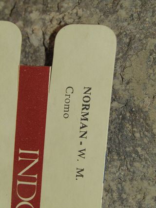 ANTIGUA MONTURA GAFAS INDO NORMAN CROMO VINTAGE