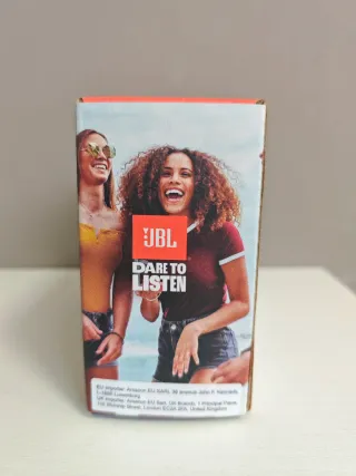 JBL GO 4 Altavoz Portátil Bluetooth Negro/Naranja