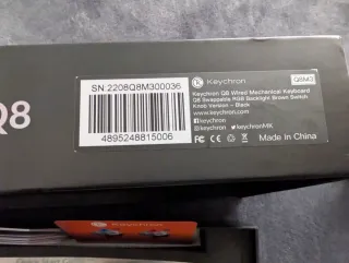 Teclado Mecánico Keychron Q8 con Knob