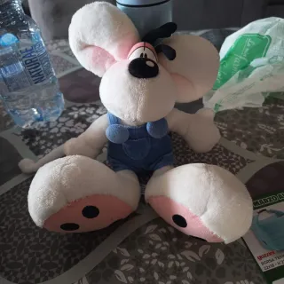 3 Diddl da collezione, 30cm Vintage