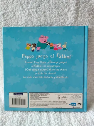 Peppa Pig. Un cuento - Peppa juega al fútbol