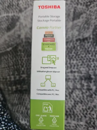 Disco Duro Externo Toshiba Canvio Partner 1TB