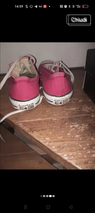 Converse rosse