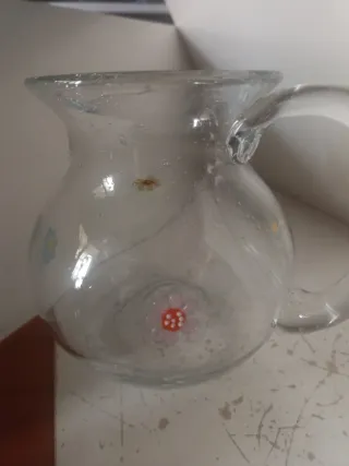 Jarra Murano soplada a mano