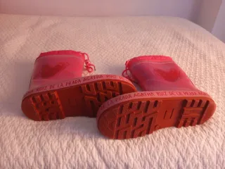 Botas de agua rosas Agatha Ruiz de la Prada