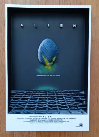 Póster Alien 3D McFarlane Toys