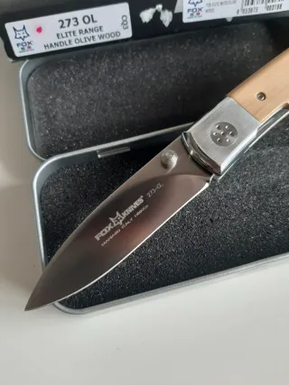 Coltello Fox 273 OL Manico Legno Oliva