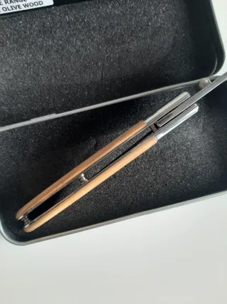 Coltello Fox 273 OL Manico Legno Oliva