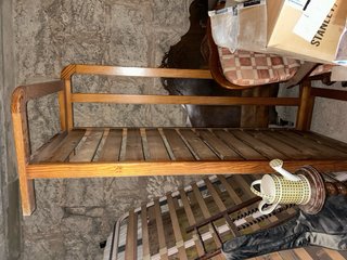 Muebles de madera antiguos