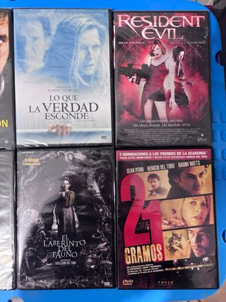 8 DVDs Películas Varias