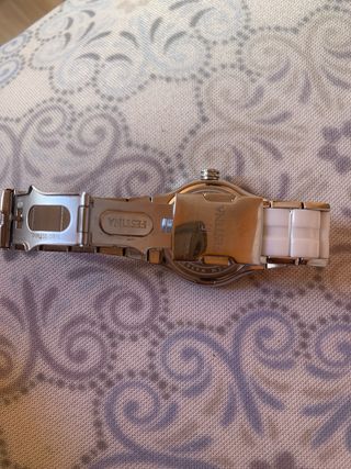 Reloj Festina Mujer Plata y Blanco