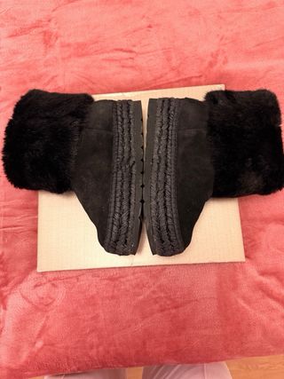 Botines Vidorreta negros con pelo
