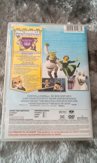 DVD Shrek 2 Dreamworks (Español)