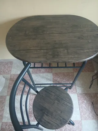 Mesa de cocina con silla No acepto envío,