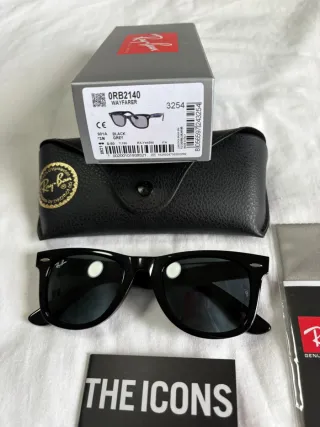 Gafas de Sol Ray-Ban Wayfarer Black/Grey