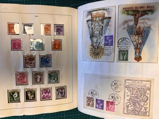 Album buste e cartoline del primo giorno e francobolli nuovi