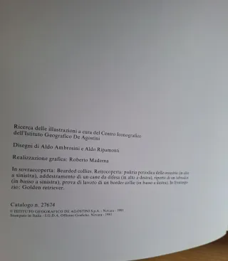 Enciclopedia del Cane - Piero Scanziani - De Agost