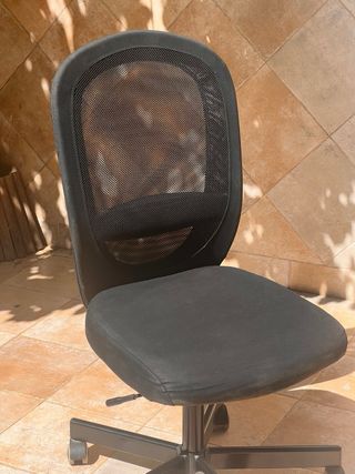 Silla de oficina Ikea FLINTAN negra