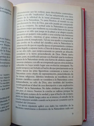La imagen de la Naturaleza en la Física actual.