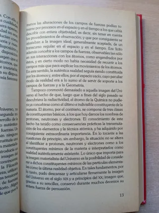 La imagen de la Naturaleza en la Física actual.