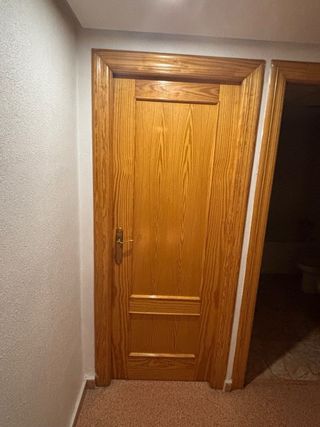 Puertas macizas de roble como nuevas. 9.