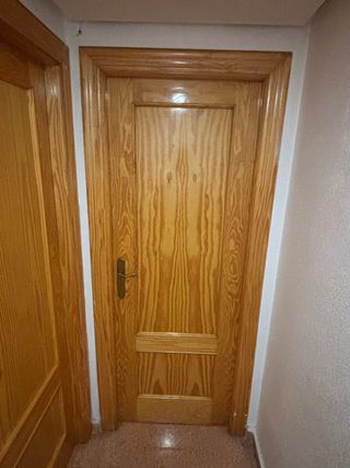 Puertas macizas de roble como nuevas. 9.