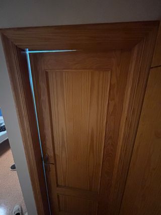 Puertas macizas de roble como nuevas. 9.