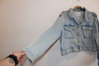 Chaqueta vaquera corta oversize Primark T.44