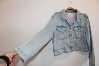 Chaqueta vaquera corta oversize Primark T.44