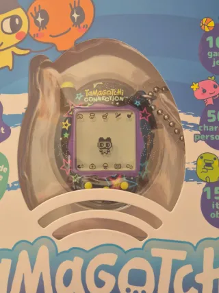 Tamagotchi V3 Negro Estrella Neón