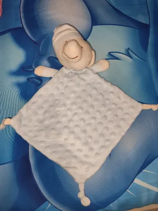 Dou Dou bebé peluche azul