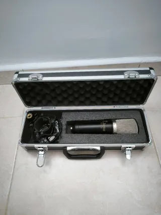 Micrófono T.bone SC450 Negro/Plateado