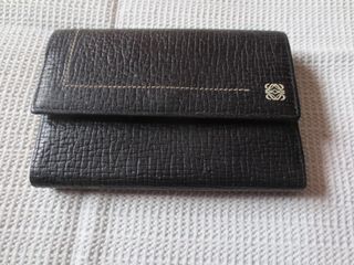Cartera Loewe Negra Piel
