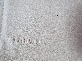 Cartera Loewe Negra Piel