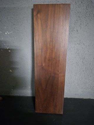 Armario baño madera y cristal