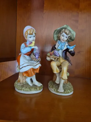 Figuras de porcelana de pareja