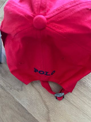 Gorra Polo Ralph Lauren Roja Nuevo